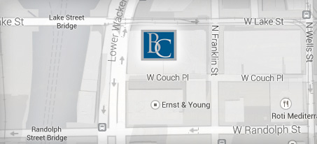 Bates Carey LLP Law Firm Map Chicago